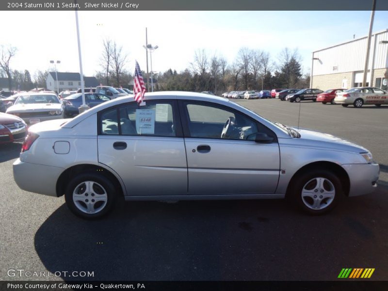 Silver Nickel / Grey 2004 Saturn ION 1 Sedan