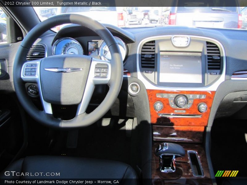 Tungsten Metallic / Black 2012 Chrysler 300 Limited