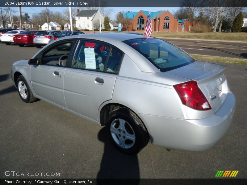Silver Nickel / Grey 2004 Saturn ION 1 Sedan