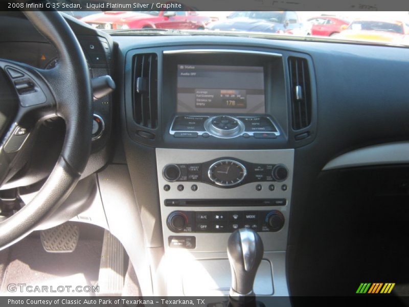 Liquid Platinum Silver / Graphite 2008 Infiniti G 35 Sedan