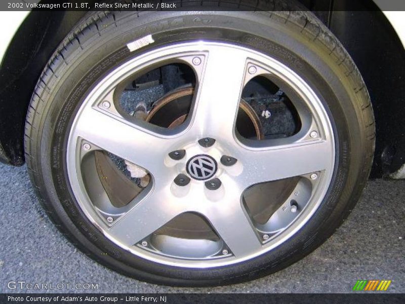 Reflex Silver Metallic / Black 2002 Volkswagen GTI 1.8T