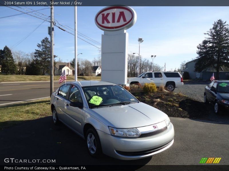 Silver Nickel / Grey 2004 Saturn ION 1 Sedan