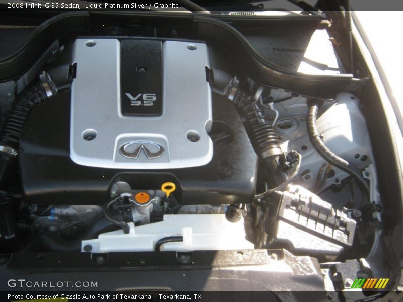 Liquid Platinum Silver / Graphite 2008 Infiniti G 35 Sedan
