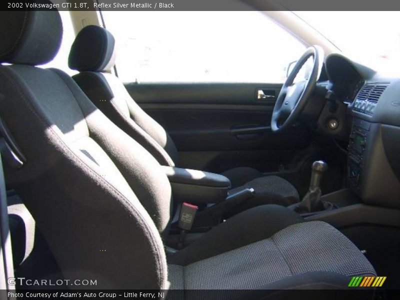 Reflex Silver Metallic / Black 2002 Volkswagen GTI 1.8T