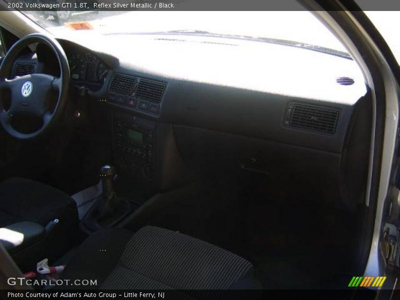 Reflex Silver Metallic / Black 2002 Volkswagen GTI 1.8T