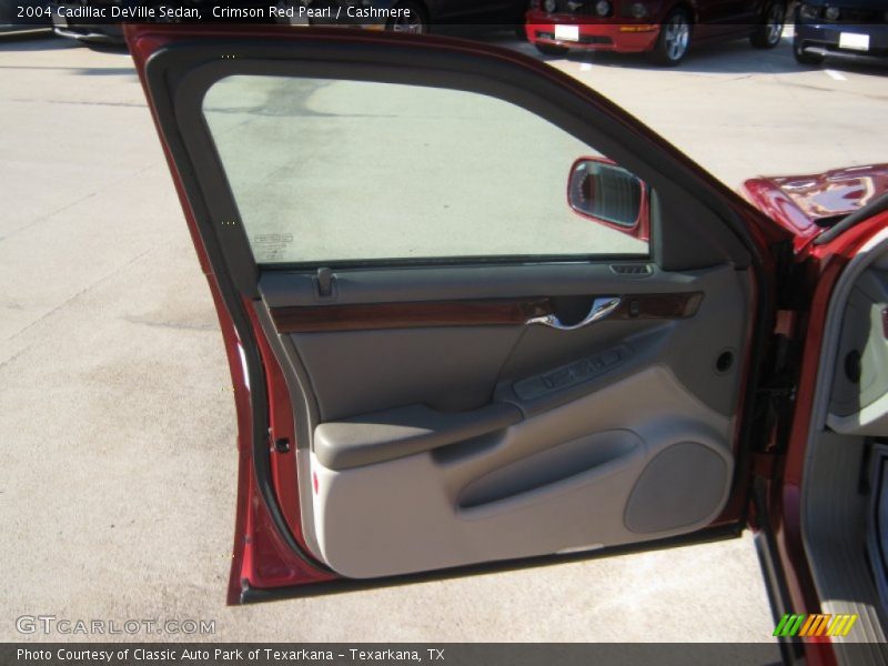 Crimson Red Pearl / Cashmere 2004 Cadillac DeVille Sedan