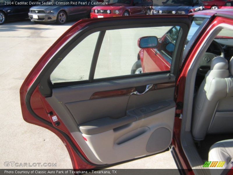 Crimson Red Pearl / Cashmere 2004 Cadillac DeVille Sedan