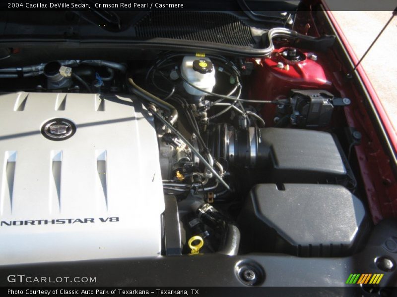 Crimson Red Pearl / Cashmere 2004 Cadillac DeVille Sedan