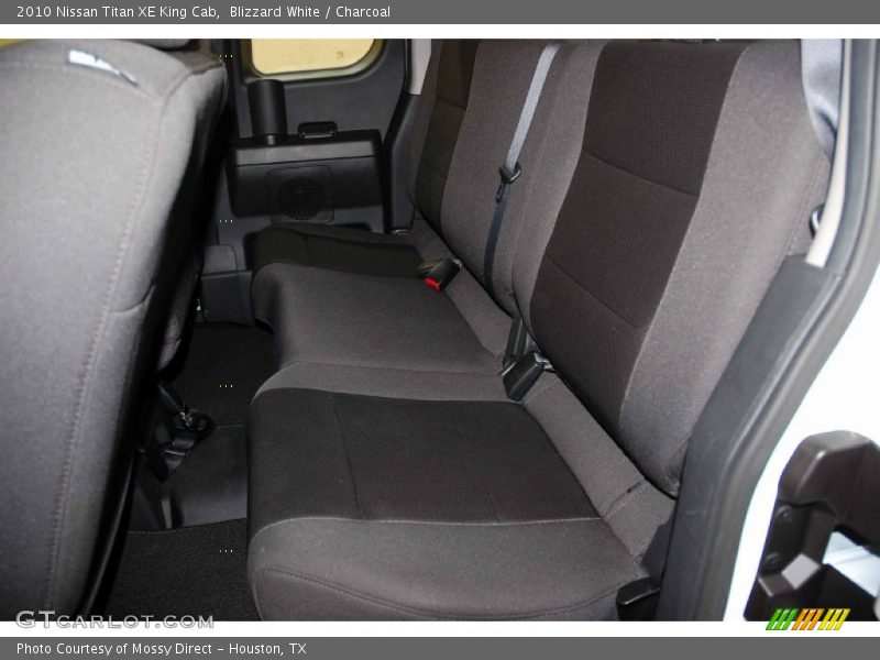 Blizzard White / Charcoal 2010 Nissan Titan XE King Cab