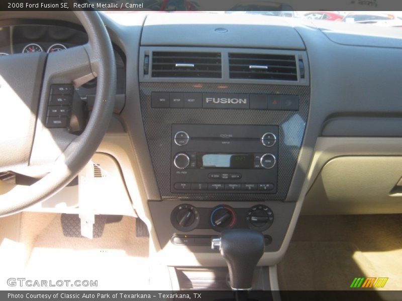 Redfire Metallic / Camel 2008 Ford Fusion SE