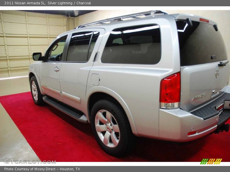 Silver Lightning / Charcoal 2011 Nissan Armada SL