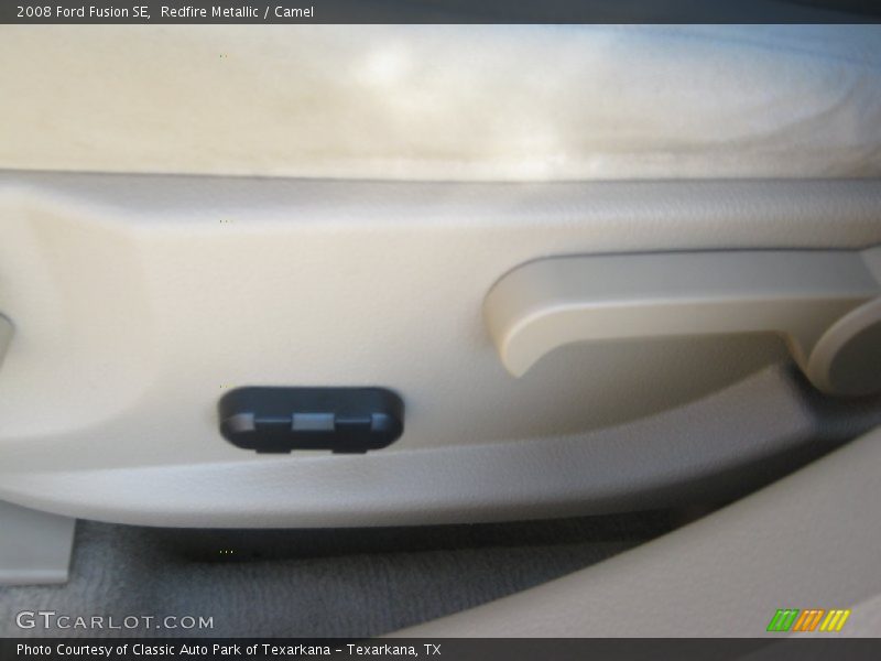 Redfire Metallic / Camel 2008 Ford Fusion SE