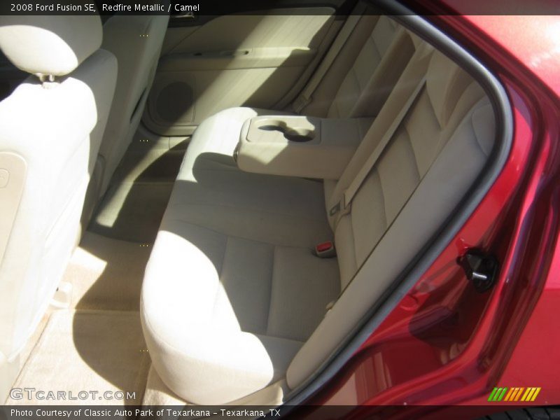 Redfire Metallic / Camel 2008 Ford Fusion SE