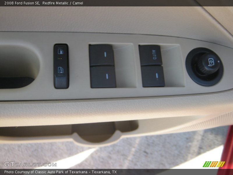 Redfire Metallic / Camel 2008 Ford Fusion SE