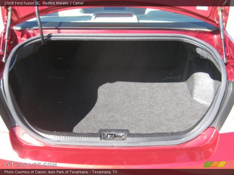 Redfire Metallic / Camel 2008 Ford Fusion SE