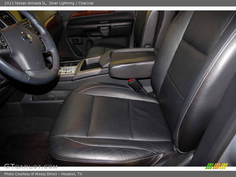 Silver Lightning / Charcoal 2011 Nissan Armada SL