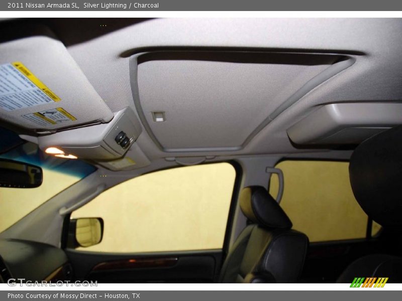 Silver Lightning / Charcoal 2011 Nissan Armada SL