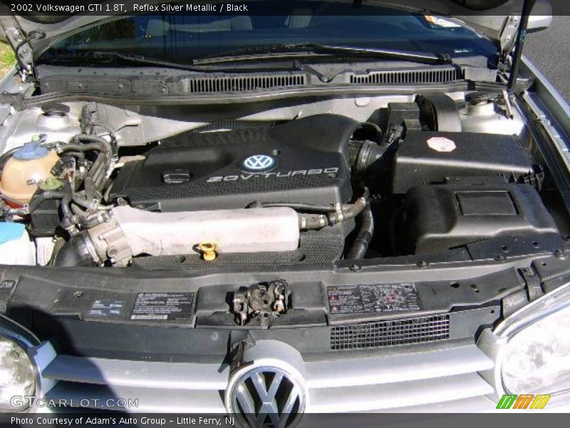 Reflex Silver Metallic / Black 2002 Volkswagen GTI 1.8T