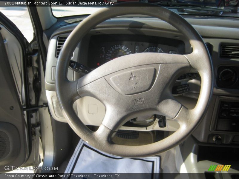 Sudan Beige Metallic / Gray 2001 Mitsubishi Montero Sport LS