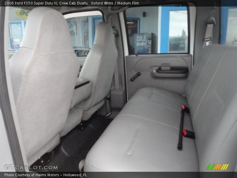 Oxford White / Medium Flint 2006 Ford F350 Super Duty XL Crew Cab Dually