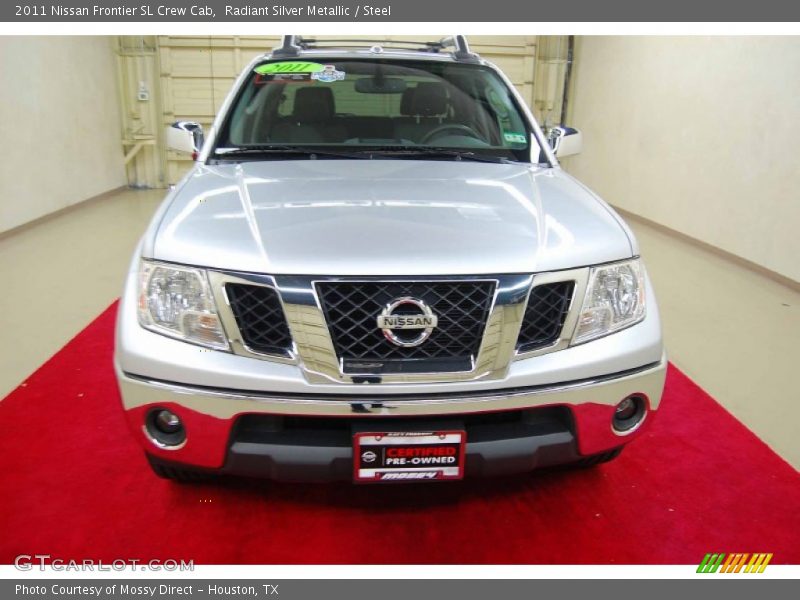 Radiant Silver Metallic / Steel 2011 Nissan Frontier SL Crew Cab