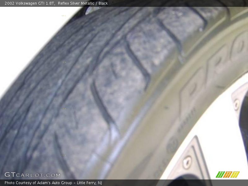 Reflex Silver Metallic / Black 2002 Volkswagen GTI 1.8T