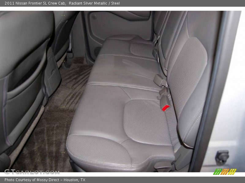 Radiant Silver Metallic / Steel 2011 Nissan Frontier SL Crew Cab