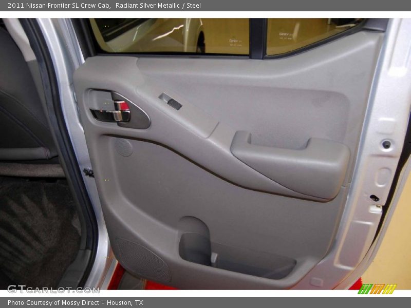 Radiant Silver Metallic / Steel 2011 Nissan Frontier SL Crew Cab