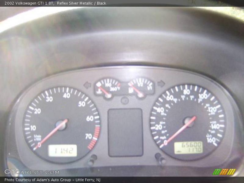 Reflex Silver Metallic / Black 2002 Volkswagen GTI 1.8T