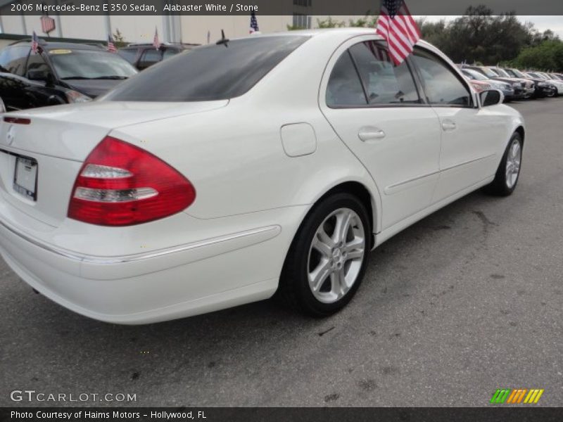 Alabaster White / Stone 2006 Mercedes-Benz E 350 Sedan