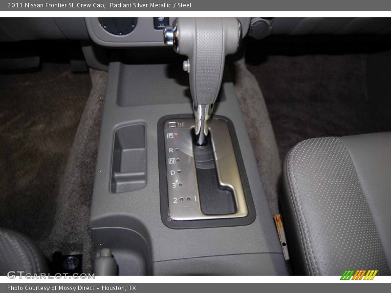Radiant Silver Metallic / Steel 2011 Nissan Frontier SL Crew Cab