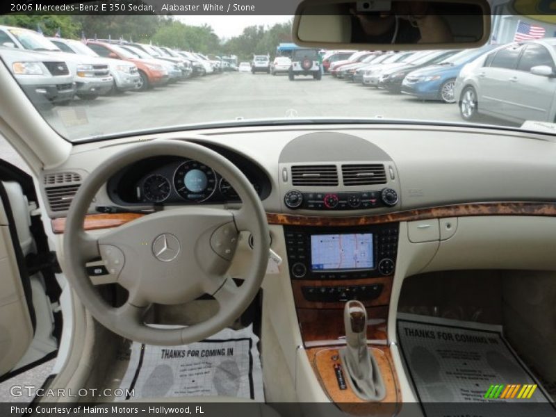 Alabaster White / Stone 2006 Mercedes-Benz E 350 Sedan