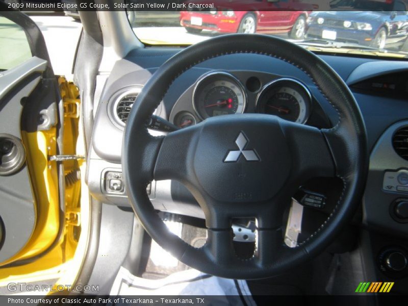 Solar Satin Yellow / Dark Charcoal 2009 Mitsubishi Eclipse GS Coupe