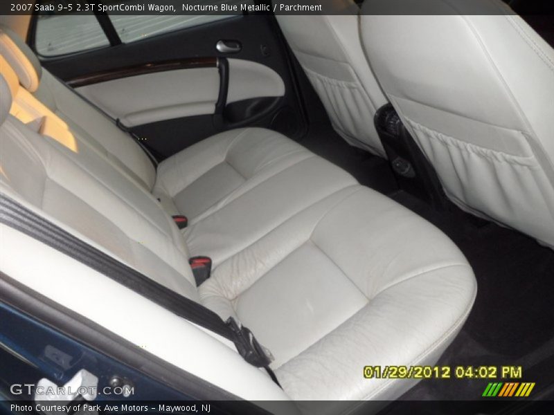 Nocturne Blue Metallic / Parchment 2007 Saab 9-5 2.3T SportCombi Wagon