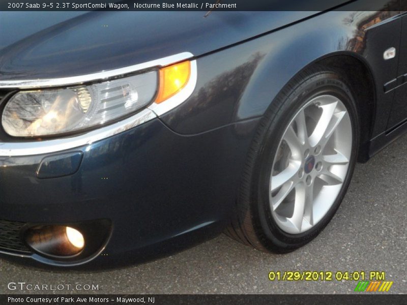 Nocturne Blue Metallic / Parchment 2007 Saab 9-5 2.3T SportCombi Wagon
