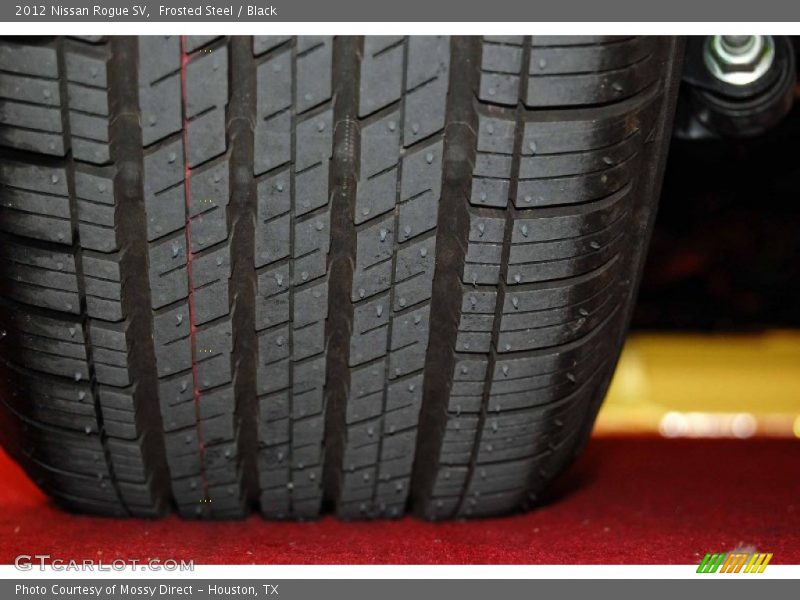 Frosted Steel / Black 2012 Nissan Rogue SV