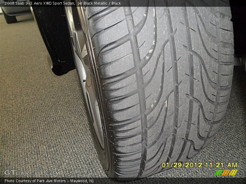 Jet Black Metallic / Black 2008 Saab 9-3 Aero XWD Sport Sedan