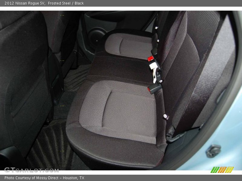 Frosted Steel / Black 2012 Nissan Rogue SV