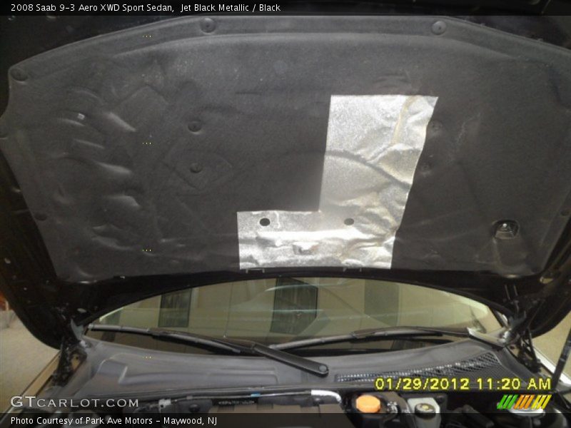 Jet Black Metallic / Black 2008 Saab 9-3 Aero XWD Sport Sedan