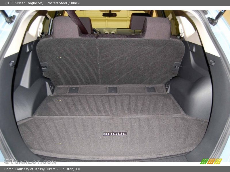 Frosted Steel / Black 2012 Nissan Rogue SV
