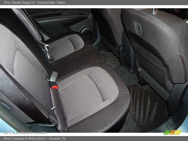 Frosted Steel / Black 2012 Nissan Rogue SV