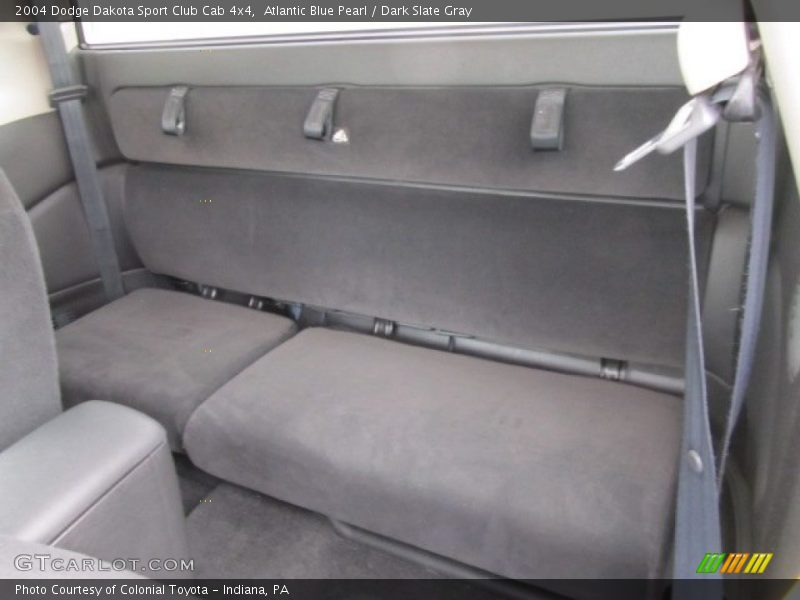 Atlantic Blue Pearl / Dark Slate Gray 2004 Dodge Dakota Sport Club Cab 4x4