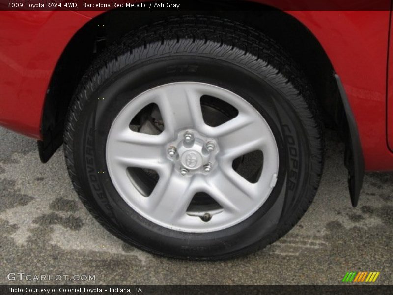 Barcelona Red Metallic / Ash Gray 2009 Toyota RAV4 4WD