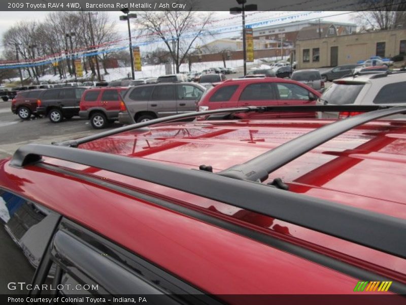 Barcelona Red Metallic / Ash Gray 2009 Toyota RAV4 4WD