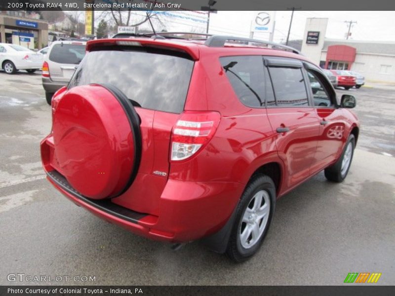 Barcelona Red Metallic / Ash Gray 2009 Toyota RAV4 4WD