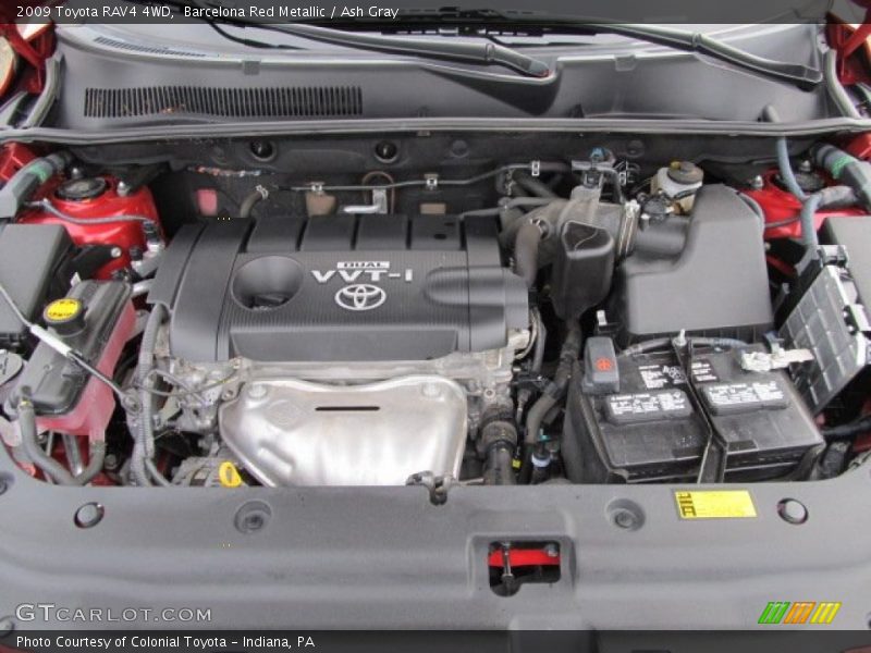 Barcelona Red Metallic / Ash Gray 2009 Toyota RAV4 4WD