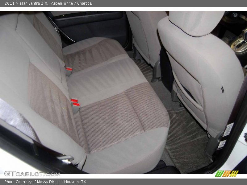 Aspen White / Charcoal 2011 Nissan Sentra 2.0
