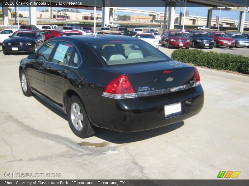 Black / Neutral 2010 Chevrolet Impala LT
