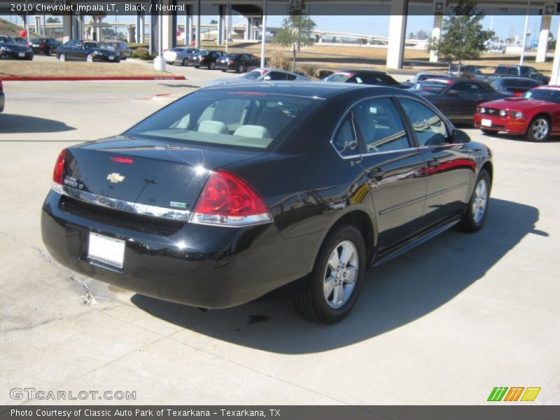Black / Neutral 2010 Chevrolet Impala LT