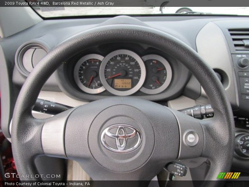 Barcelona Red Metallic / Ash Gray 2009 Toyota RAV4 4WD
